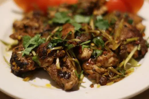 Chicken Chhoela (Newari)