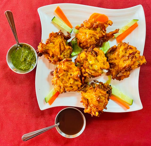 Onion Bhaji (4 pieces)